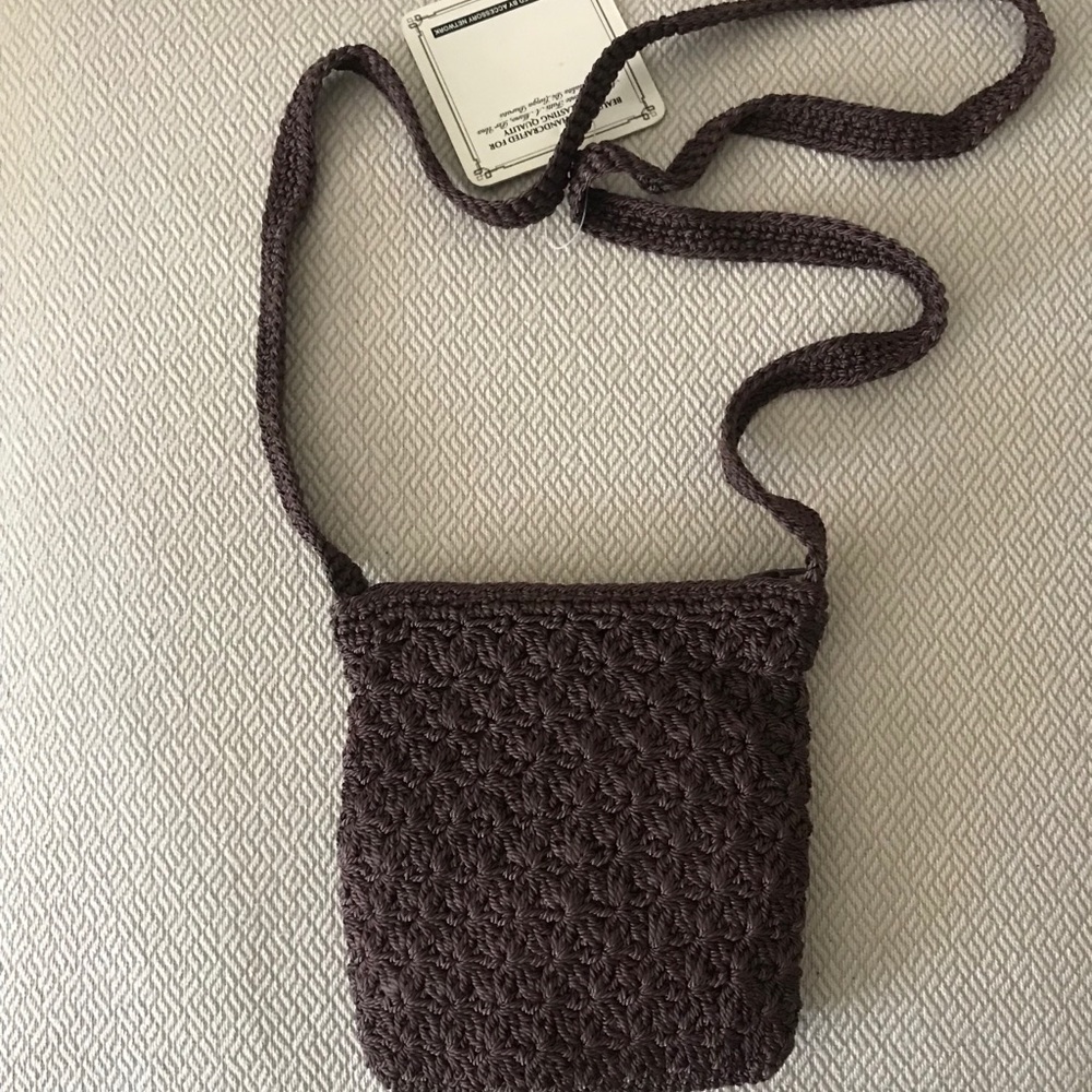 MINI WOVEN CROSSBODY